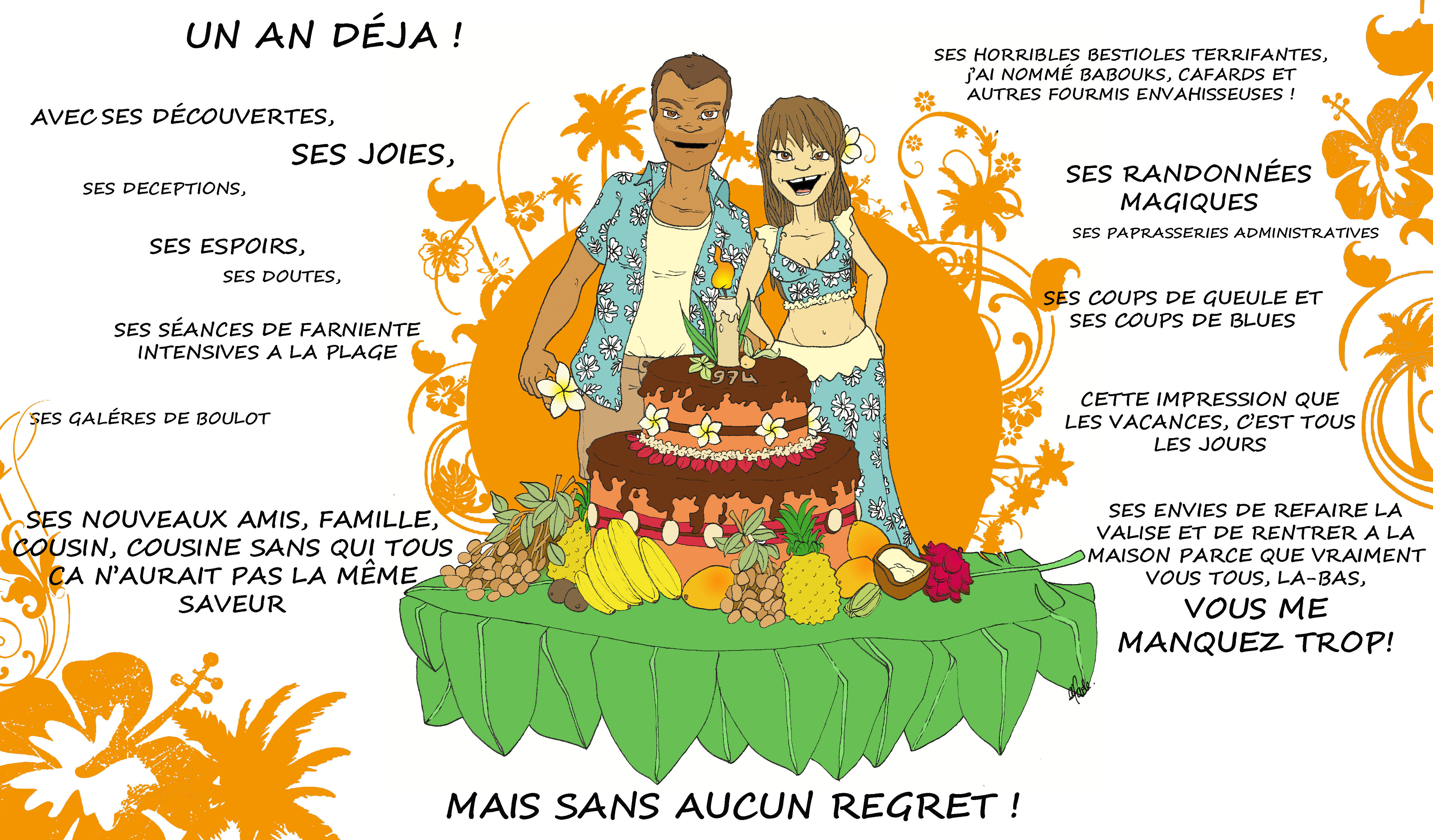 bon anniversaire en créole réunionnais Animation Anniversaire Ile De La Reunion bon anniversaire en créole réunionnais